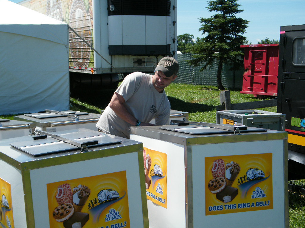 good humor ice cream cart used