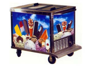 ice cream push cart for sale