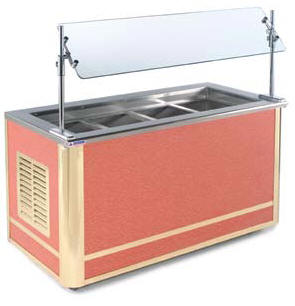 cabinet for ice cream toppings