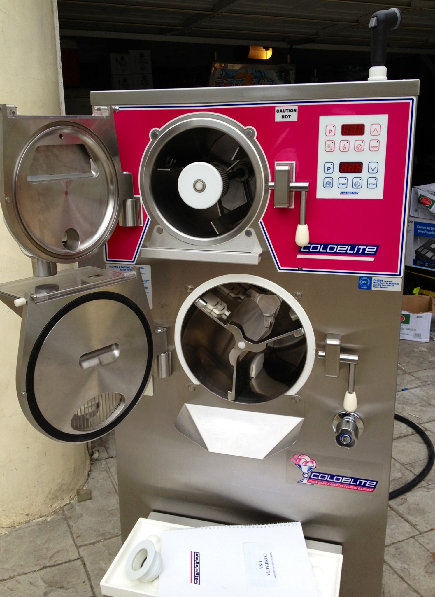 used ice cream pasteurizer