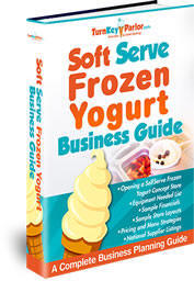 Self Serve Soft Serve Frozen Yogurt Shop