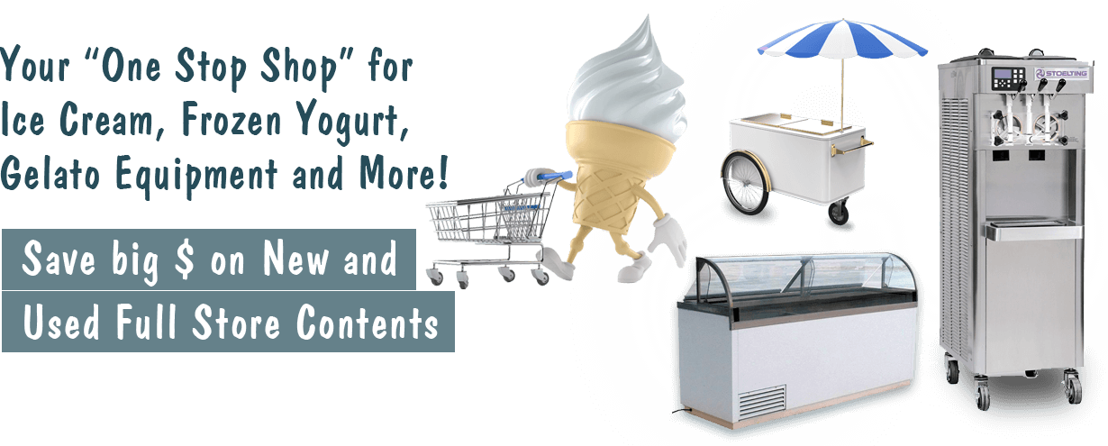 Ice Cream Machines & Equipment For Ice Cream Shops