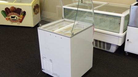 Four Flavor Ice Cream Dipping Cabinet Ice Cream Equipment For Sale