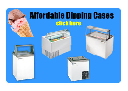 Affordable Ice Cream Dipping Cases Button Click Here