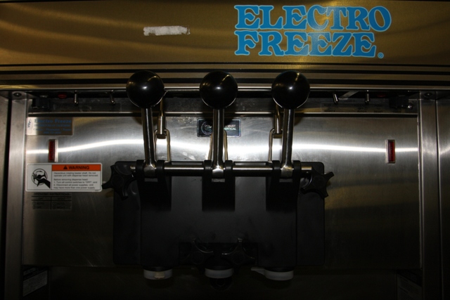 soft serv machine used electro freeze