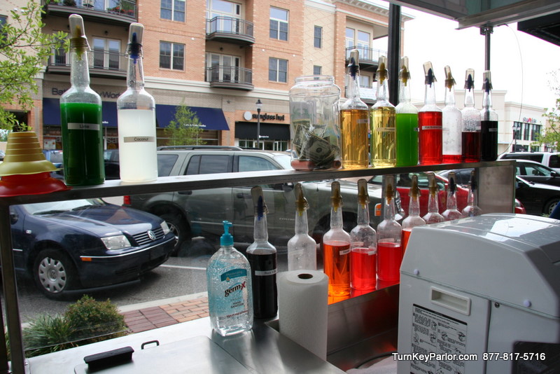 shave ice machine carts in 