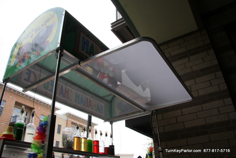 shaved ice machine carts