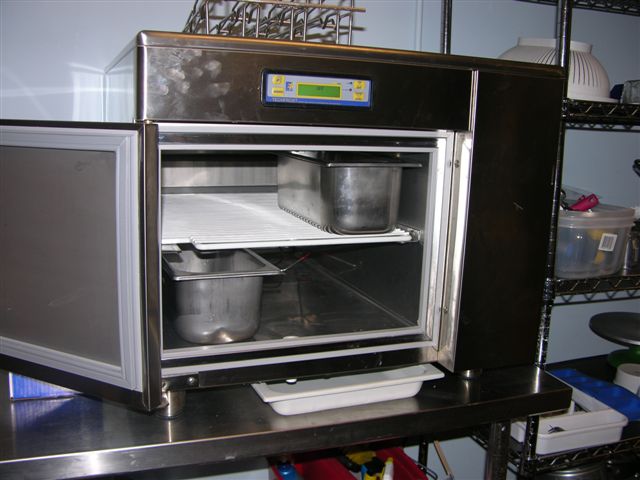 tjof1 counter top blast freezer