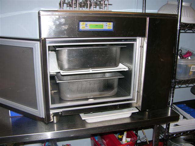 counter top blast freezer small for ice cream and gelato