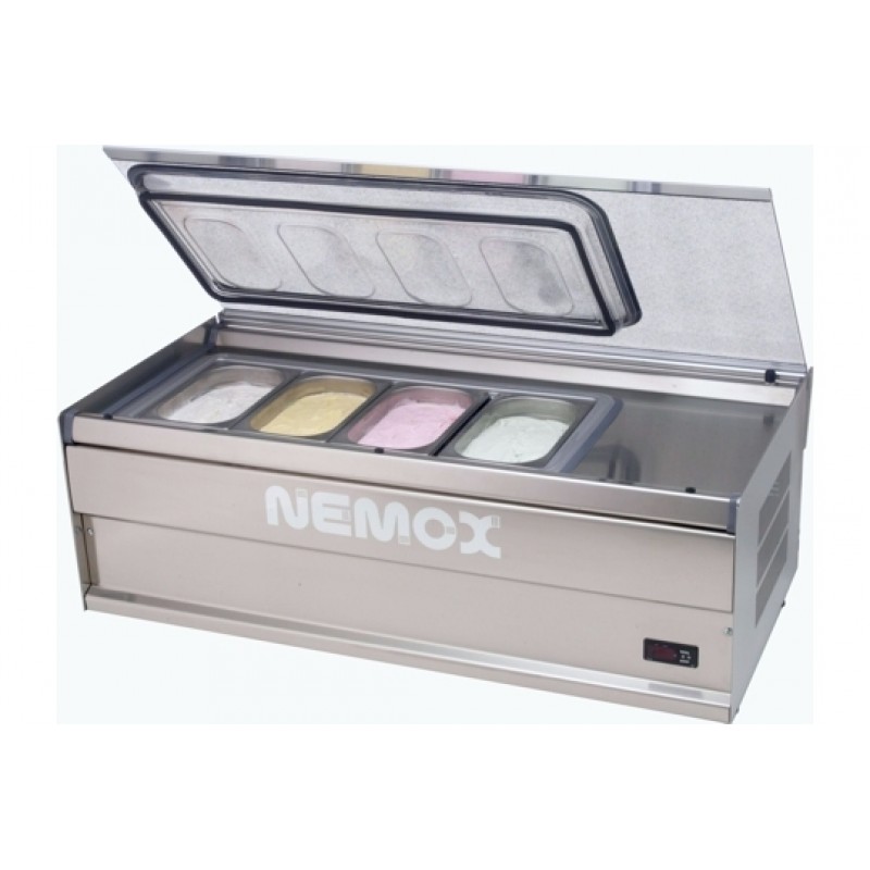 Nemox Pro 100 Gelato Case Counter top